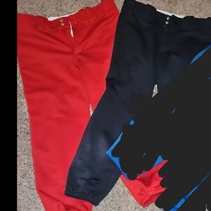 2 Pair Mizuno Womens Softball Pants